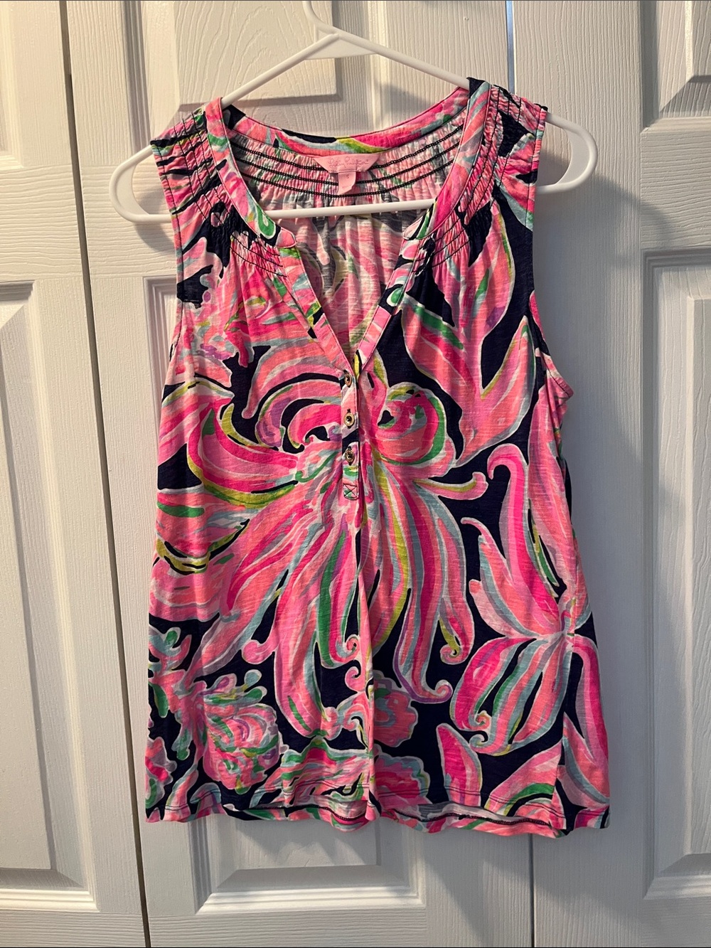 Lilly Pulitzer Sleeveless Tank Too Size Small